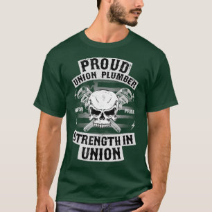 Camiseta Union Plumber Union Pride Pipefitter T