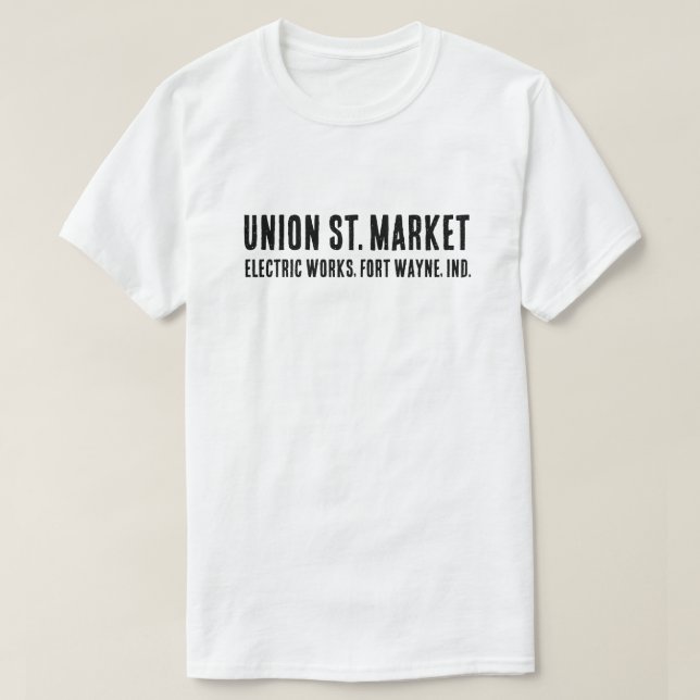 Camiseta Union Street Market™ T-Shirt (Frente do Design)