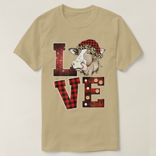 Camiseta Unique Cow Lovers' Vegetarians Funny illustration  (Frente do Design)
