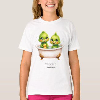 Camiseta Unique Grinch T-Shirt with baby Grinches