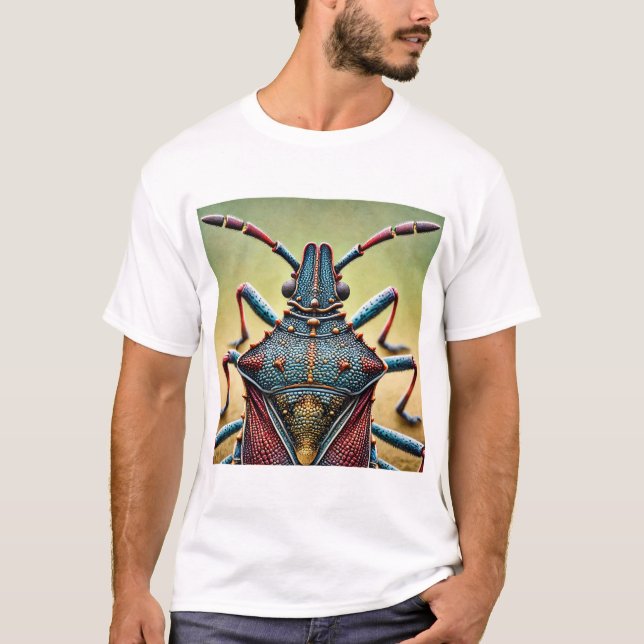 Camiseta Unique Headed Bug 060824IREF240 - Watercolor (Frente)