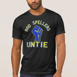 Camiseta Unir Ortografia Ruim!