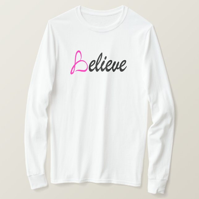 Camiseta Unisex Believe Healing (Frente do Design)