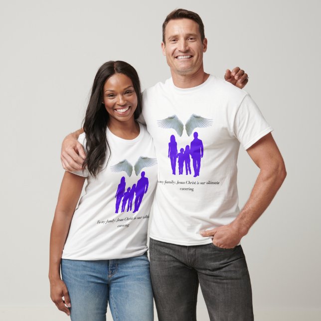 Camiseta Unisex Christian Family (Unissex)
