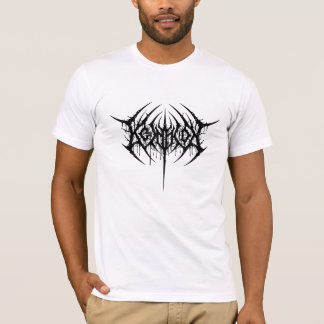 Camiseta Unisex clássica de arte de crânio gótico 