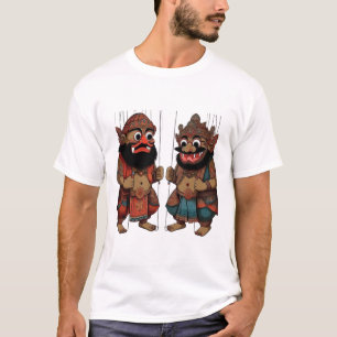 Camiseta Unisex com Design de Cultura Javanesa