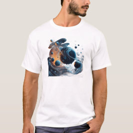 Camiseta Unisex De Estilo Softestilo Líquido E Com Aspecto 