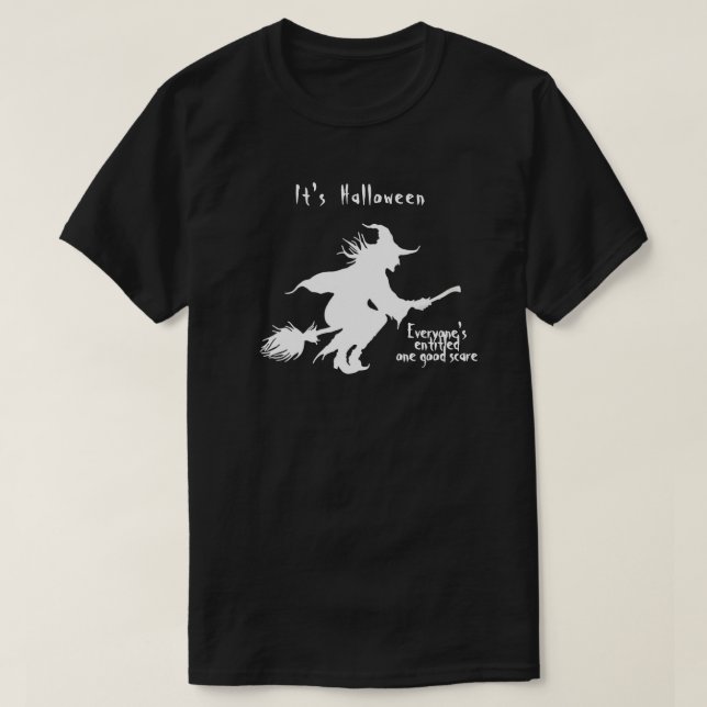 Camiseta Unisex de Halloween (Frente do Design)