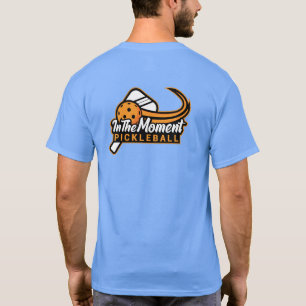 Camiseta Unisex de Pickleball Bolso e Logotipo nas