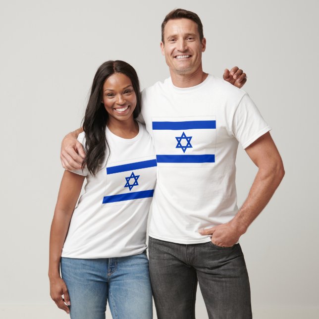 Camiseta Unisex do pavilhão de Israel (Unissex)