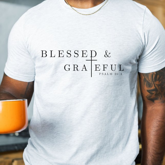 Camiseta Unisex Faith, Camisa Bênção e Fiel (Criador carregado)