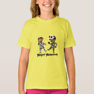 Camiseta Unisex Feliz do Halloween - Typogr Minima