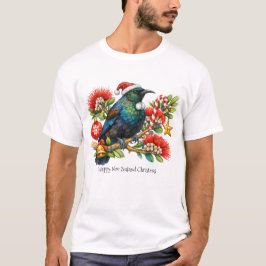 Camiseta Unisex Feliz Natal Nova Zelândia