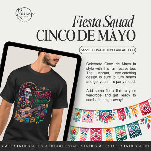 Camiseta Unisex Fiesta Squad Cinco de Mayo