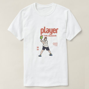 Camiseta Unisex Gráfica Esportiva de Pickleball Vi