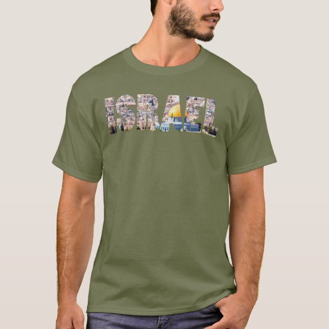 Camiseta UNISEX, Jerusalém ISRAEL (Frente)