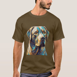 Camiseta Unisex Labrador Retriever Cachorro Aloja Presentes