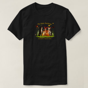 Camiseta Unisex Meus Animais de Estimação