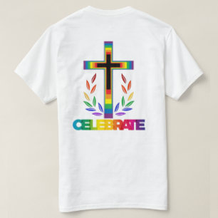 Camiseta Unisex Orgulho LGBTQIA+ Cristão CELEBRE