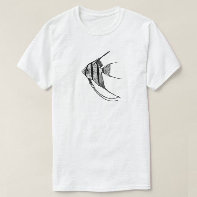 Camiseta Unisex Peixe Anjo (Frente do Design)