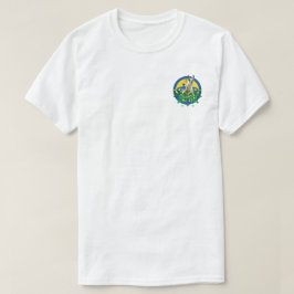 Camiseta Unisex Pocket Emblem 'Llamas Take Massena' Tee