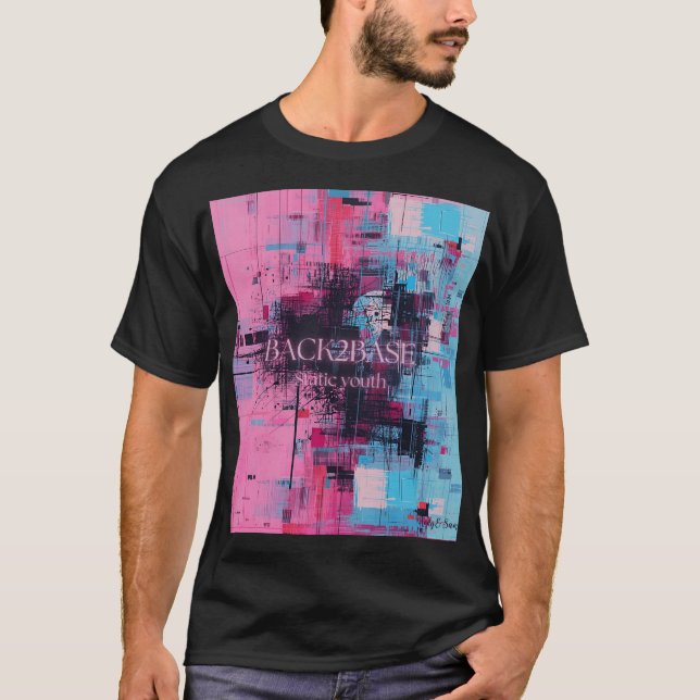 Camiseta Unisex Retro Colorida de Rua  (Frente)