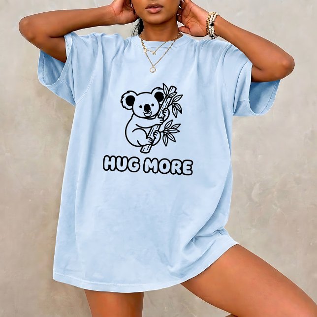 Camiseta Unisex SVG Abraço de Coala (Criador carregado)