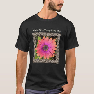 Camiseta Unisex T-shirt com Brilliant Gazania