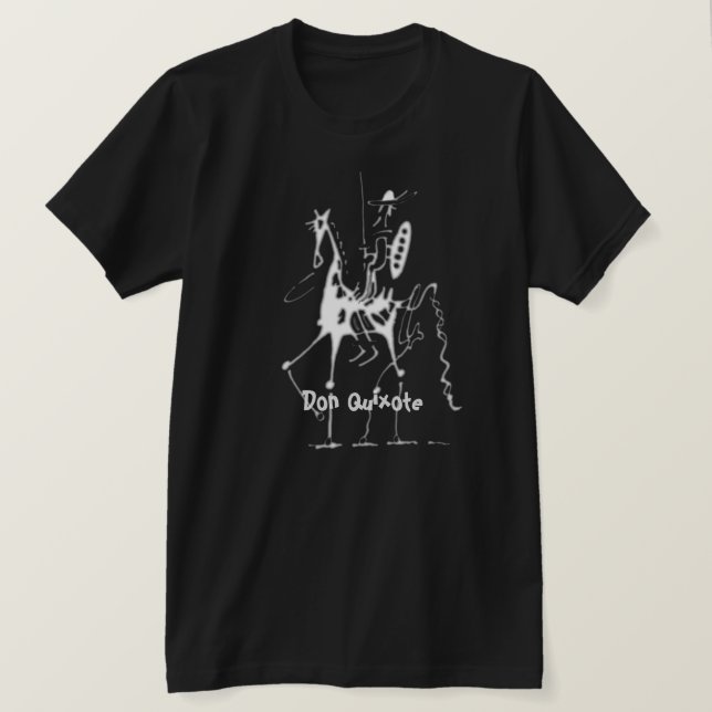 Camiseta Unisex T-Shirt Don Quixote (Frente do Design)