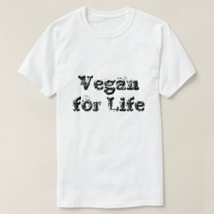 Camiseta Unisex T-Shirts - Vegan For Life Design 2