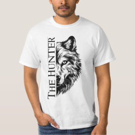 Camiseta Unisex The Hunter Wolf – Masculino