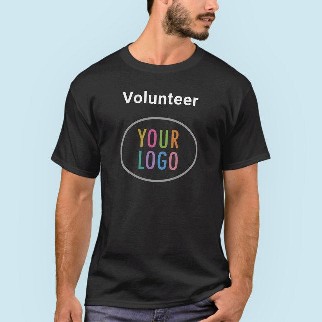 Camiseta Unisex Volunteer T-Shirt Logotipo Personalizado Bl (MISOOK Men’s Volunteer T-Shirt with Logo)