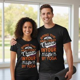 Camiseta "Unisex Yoga Motivation Tee"