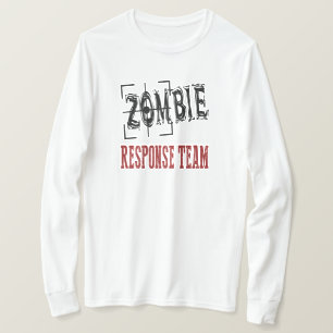 Camiseta Unissex da Equipe de Resposta a Zumbis