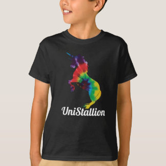 Camiseta UniStallion - tintura do laço
