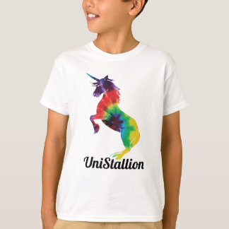 Camiseta UniStallion - tintura do laço
