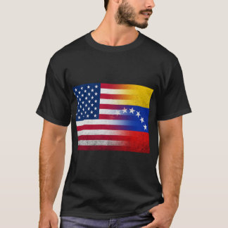 Camiseta United in Freedom: A Fusion of the Flags