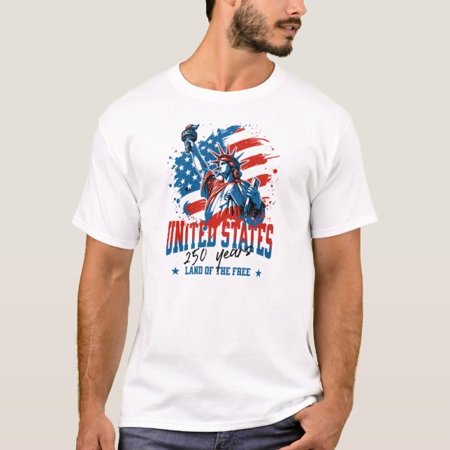 Camiseta United States 250 Years shirt (Frente)