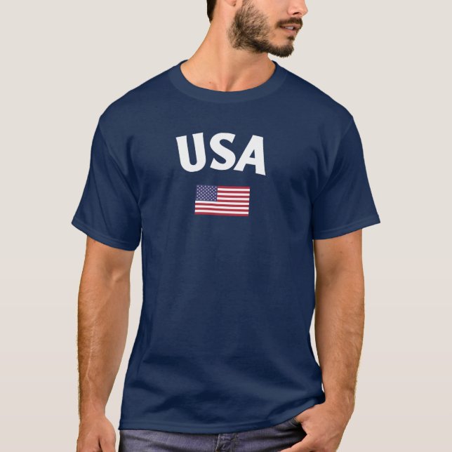 Camiseta United States Flag (Frente)