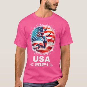 Camiseta United States Flag Women Vo Team 2024