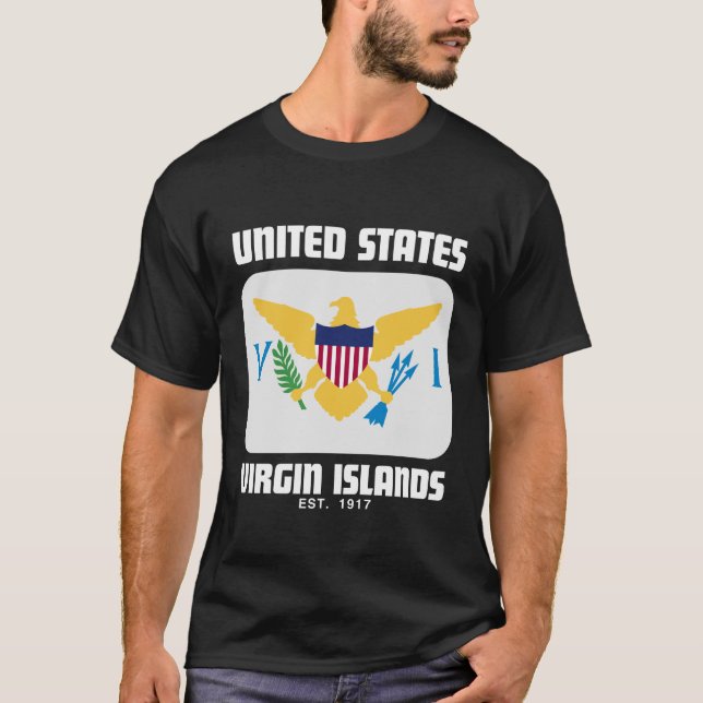 Camiseta United States Virgin Islands (Frente)