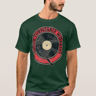 Camiseta United Turntable Workers DJ Record Player Vinyl