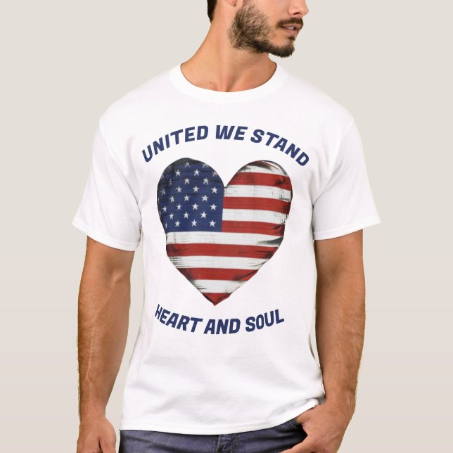 Camiseta United We Stand Patriotic (Frente)