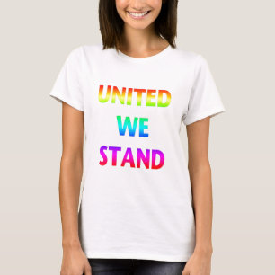 Camiseta United We Stand Rainbow