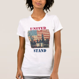 Camiseta United We Stand | Vintage Patriotic Design