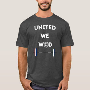 Camiseta United We WOD Barbell