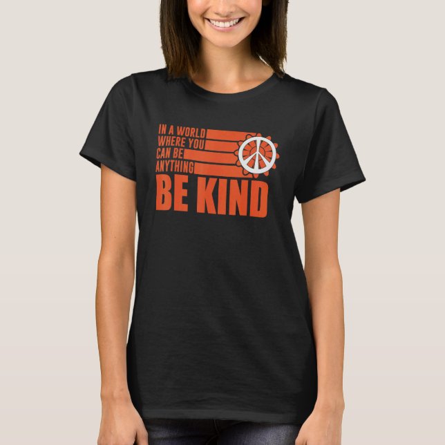 Camiseta Unity Day Choose Kindness Be Kind End Bullying (Frente)