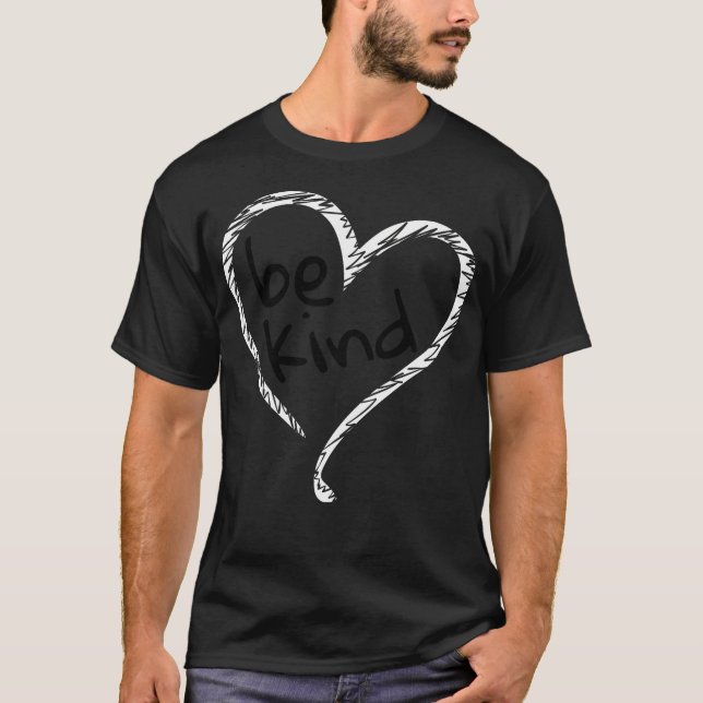 Camiseta Unity Day Orange Heart Be Kind Anti Bullying Teach (Frente)