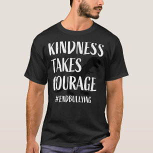 Camiseta Unity Day Orange Kids T-Rex Kindness Anti Bullyin