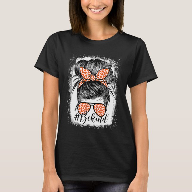 Camiseta Unity Day Orange Tee Messaging Bun Mulheres São Ba (Frente)